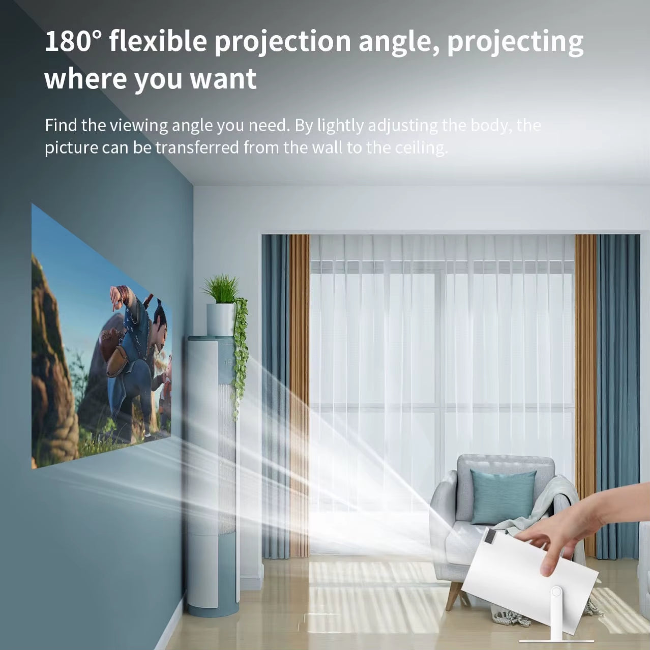 Wireless HD Smart Projector